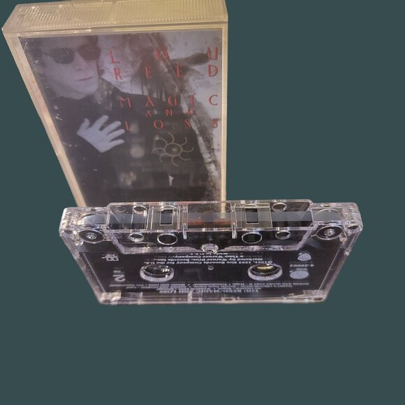 Lou Reed "Magic And Loss" Cassette Tape 1992 Classic Rock Album Clear Case - Picture 3 of 4